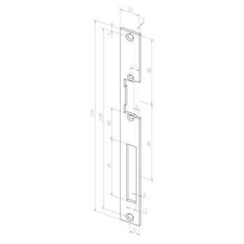 ASSA ABLOY Elektro-Türöffner eff-eff 11805RR