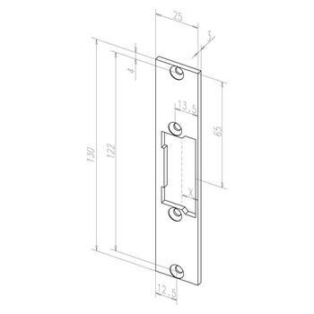 ASSA ABLOY Schließblech -------68835-01