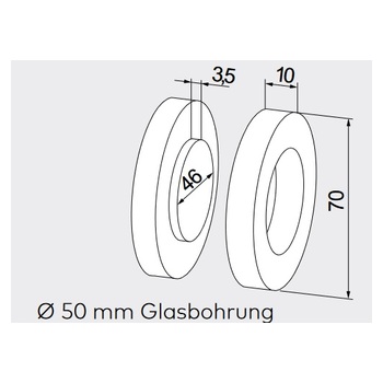 DORMA GLAS 07.200 Massbild