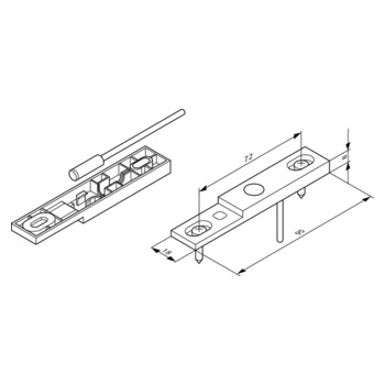 ASSA ABLOY 10368-10-----10 Masszeichnung