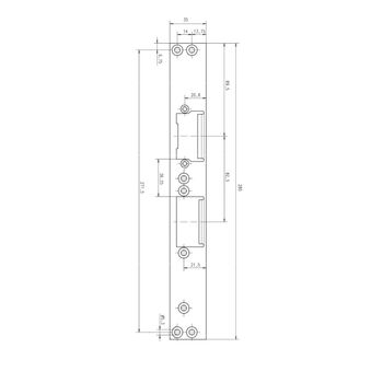 ASSA ABLOY Massbild 1 -------52B35