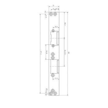 ASSA ABLOY Massbild -------53B35