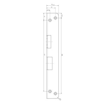 ASSA ABLOY Massbild 1 -------54B35