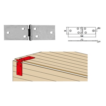 Tischband Scharnier 2920