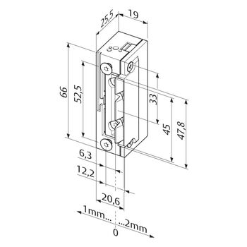 ASSA ABLOY 118F.13-----xxx Technische Zeichnung