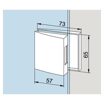 DORMA Glas 82422011499 STUDIO ARCOS GEGENKASTEN mz