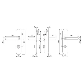 Schutzbeschlag 2605-e74 mz