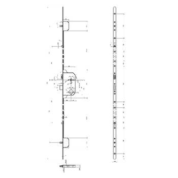 ASSA ABLOY MSL BiTribloc 30740.2 Massbild