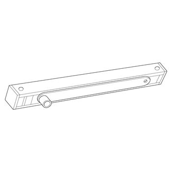 T-Stop-Gleitschiene TS 5000/TS 3000 - Strichzeichnung