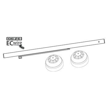 Set R-Gleitschiene TS 5000 ECwire - Strichzeichnung