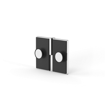 Winkelverbinder Glas-Glas / Glas-Wand 45° - 180° einstellbar flächenbündig