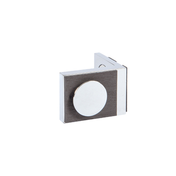 Winkelverbinder Plan artist Glas-Wand 90° Anschraubplatte nach aussen