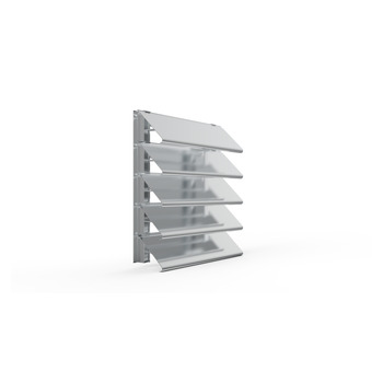 MLL Lamellenfassade Typ 756CXLDB seitlich