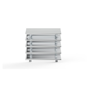 MLL Lamellenfassade Typ 756SWP1 Front