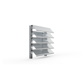 Lamellenfassade Typ 756SWP1