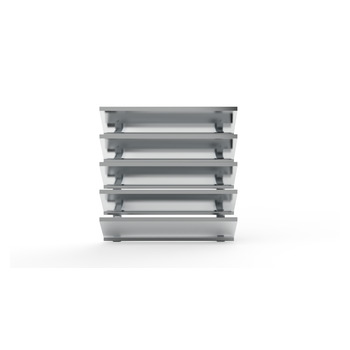 Lamellenfassade Typ 756UeFM