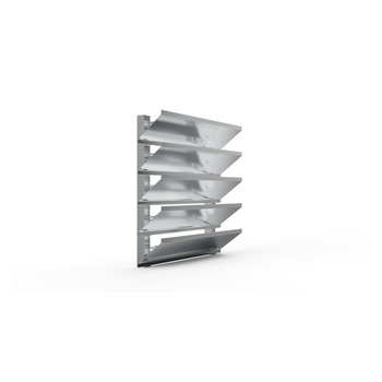 MLL Lamellenfassade Typ 756UeFM seitlich