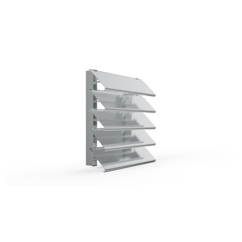 Lamellenfassade Typ 754CXLSF