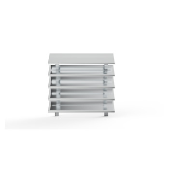 MLL Lamellenfassade Typ 754SWP1FMk Front