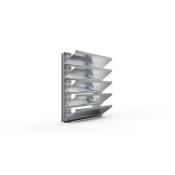 Lamellenfassade Typ 755UE