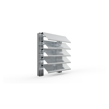 Lamellenfassade Typ 755SWP1