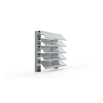 Lamellenfassade Typ 757SWP1