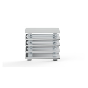 MLL Lamellenfassade Typ 757SWP1 Front