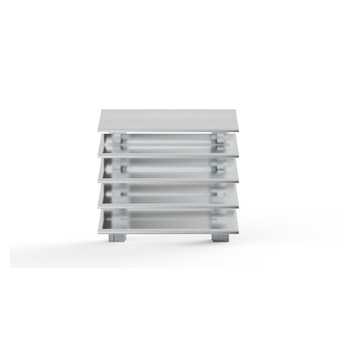 MLL Lamellenfassade Typ 758SWP1 Front