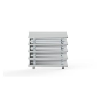MLL Lamellenfassade Typ 754SWP1 Front