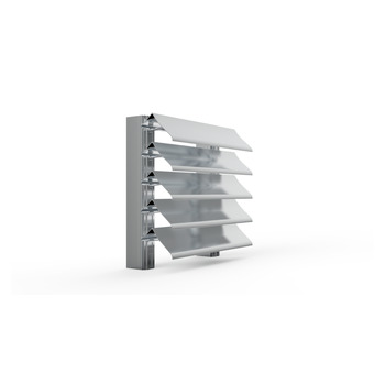 Lamellenfassade Typ 758SWP1g