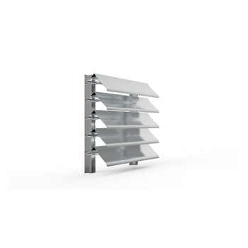 Lamellenfassade Typ 756SWP1DB