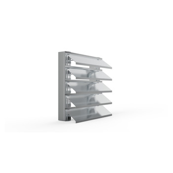 Lamellenfassade Typ 758g