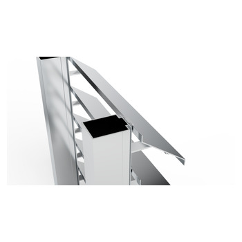 MLL Lamellenfassade Typ 758g Detail