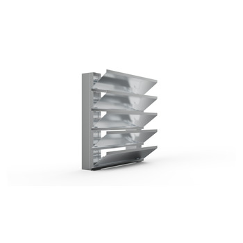 Lamellenfassade Typ 758UE