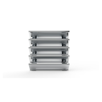 MLL Lamellenfassade Typ 758UE Front