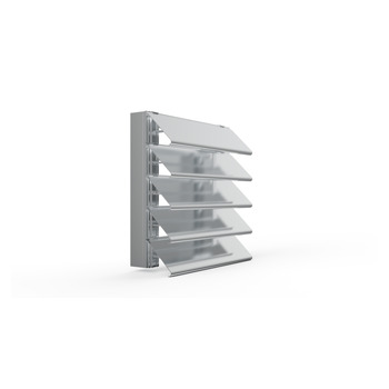 Lamellenfassade Typ 758CXLg