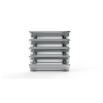 MLL Lamellenfassade Typ 758UEg Front