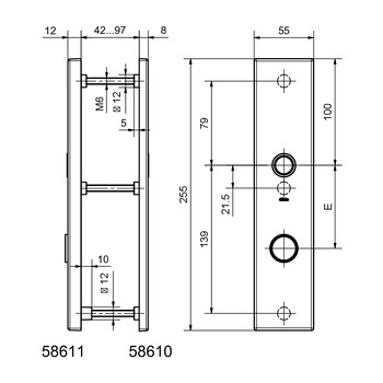 GLUTZ 58610.2 Masszeichnung