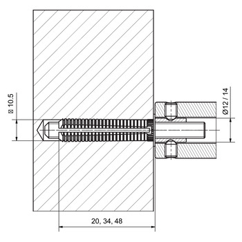 GLUTZ 5794S Masszeichnung