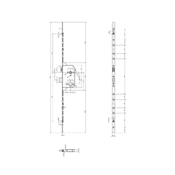 ASSA ABLOY MSL Tribloc 30700 Massbild