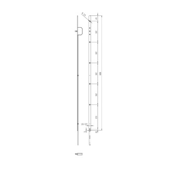 ASSA ABLOY MSL TRIBLOC XL Stulpverlängerung XL-30350 1000