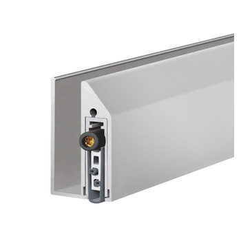 KG-A8 schmal Absenkdichtung für Glas-Türen