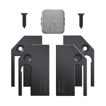 Montageset Planet KG-A8 schmal, schwarz