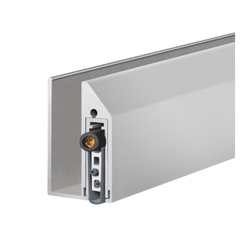 KG-A10 schmal Absenkdichtung für Glas-Türen