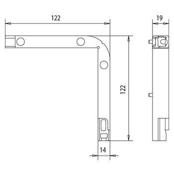 Eckumlenkung AK-210/AKL-210
