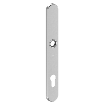 GLUTZ 52550 Edelstahl Rohrrahmen Langschild geclipst PZ easyfix