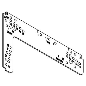 Bohrlehre - Strichzeichnung