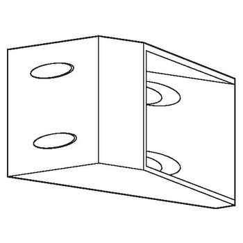 Zusatzwinkel für Überschlaghöhe 0 - 12 mm - Strichzeichnung