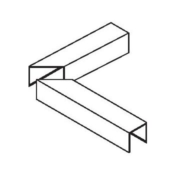 Eckwinkelabdeckung OL 320 - Strichzeichnung