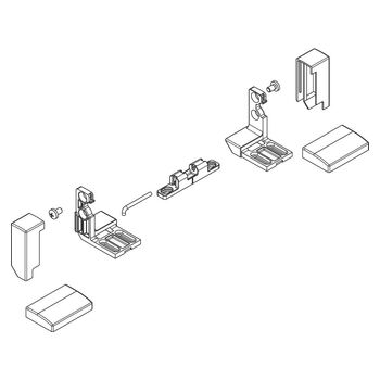 Konsolensatz P Slimchain - Strichzeichnung